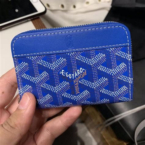 goyard wallet prices 2021|Goyard zipper wallet.